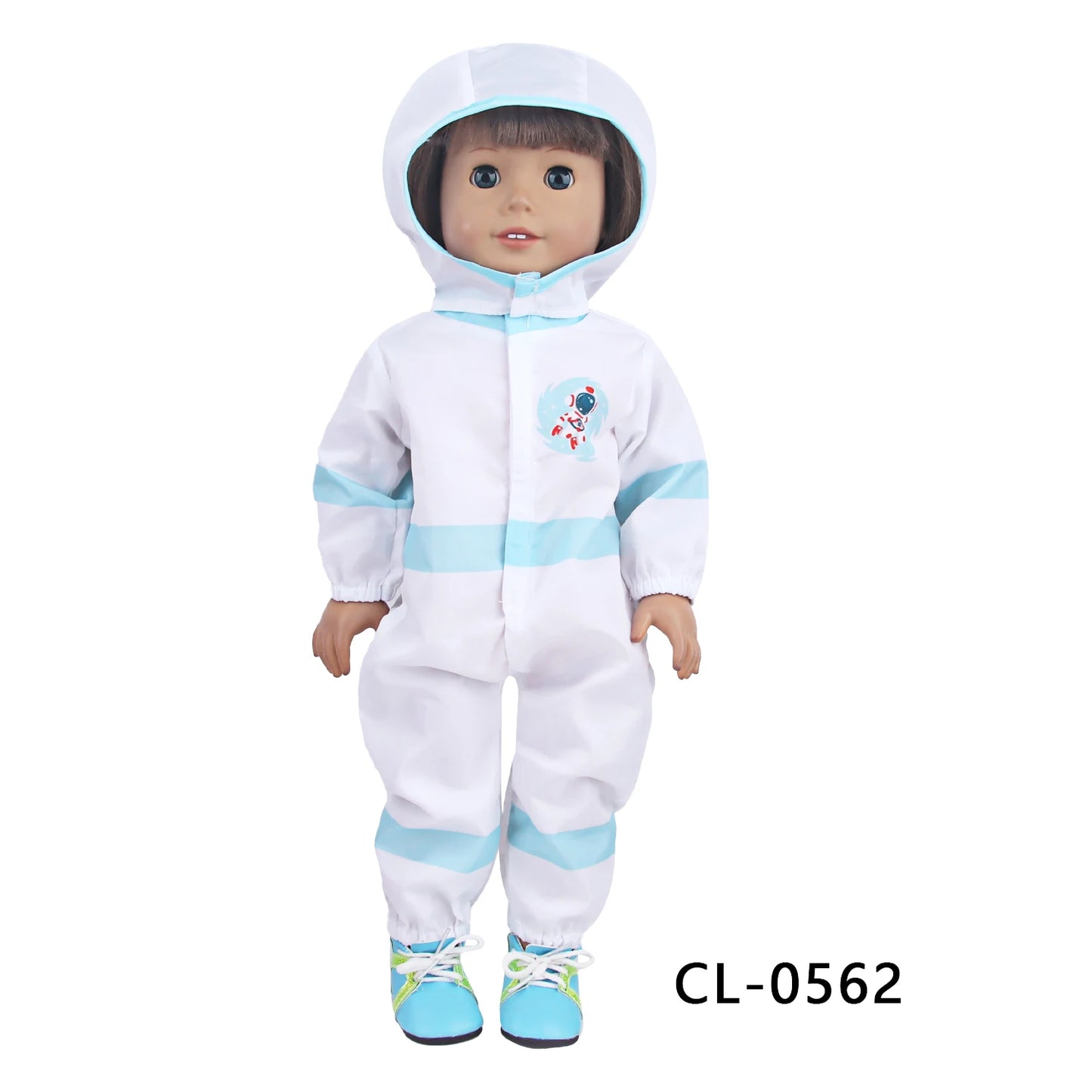 Doll Clothing Set – Firefighter, Student, Graduation, Artist & Athlete Outfits for 18-Inch American & 43cm Baby Newborn OG Girl Dolls