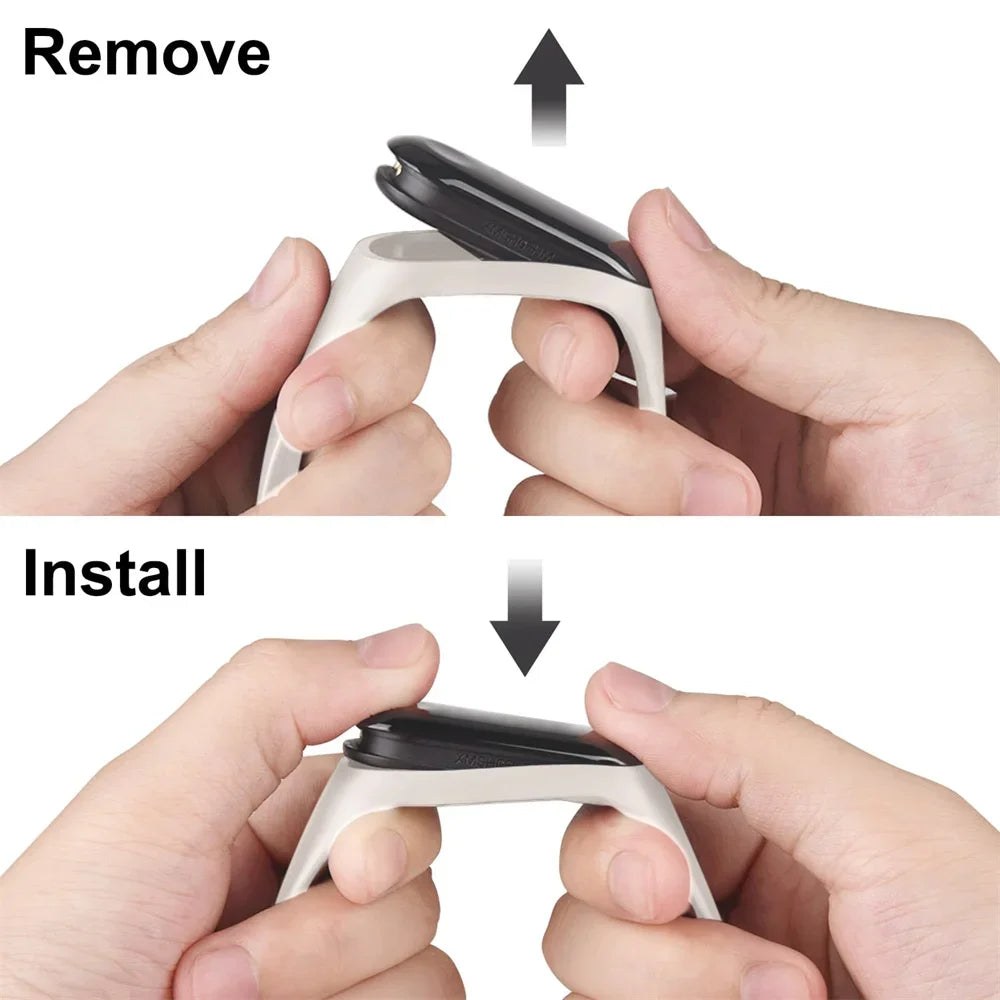 Silicone Strap for Xiaomi Mi Band 3-7 NFC – Sport Replacement Wristband Bracelet