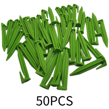 Robotic Lawn Mower Ground Pegs - 50/100PCS Boundary Cable Fixing Spikes for Garden Lawns