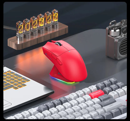 Attack Shark X11 Tri-Mode Wireless Gaming Mouse – 2.4GHz/Wired/Bluetooth PAW3311 22000DPI RGB PC Mouse 400IPS
