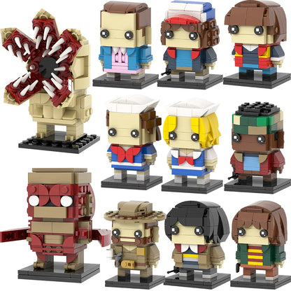 MOOXI Monster Demodog Stranger Things Figure Brickheadz Building Blocks Set – MOC Toy Gift