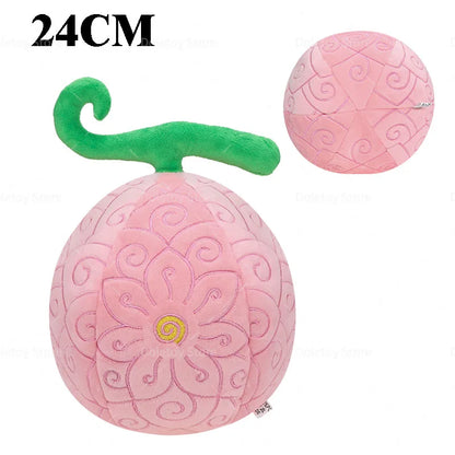 One Piece Plush Pillow Doll – Large Devil Fruit Anime Luffy, Chopper & Op-Op Stuffed Toy for Birthday Gift