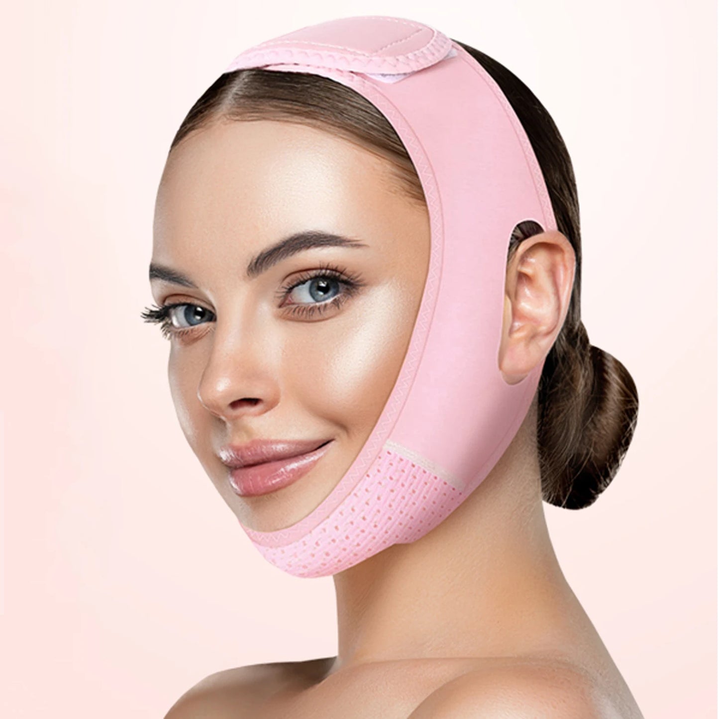 Reusable V-Line Face Strap – Double Chin Reducer, Chin Up Patch, V-Shaped Mask for Sagging Skin