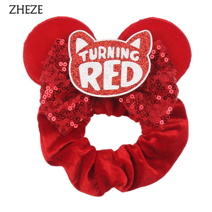 Velvet Mouse Scrunchies - Cute Elastic Ponytail Holders & Hair Accessories for Girls
