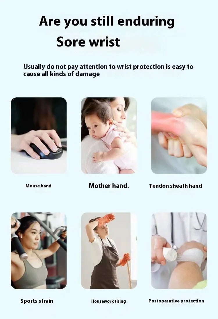 High-Quality Elastic Hand Bandage — Sport Wristband Support Brace Wrap for Gym, Carpal Tunnel, and Injury Prevention