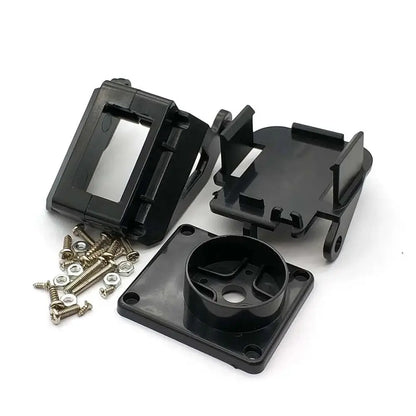 PTZ FPV Camera Gimbal Bracket - Ultrasonic Aviation Model Camera Mount for RC Aircraft & FPV Servo Installation Accessories