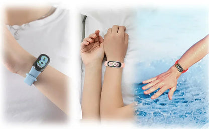 Waterproof Silicone Sport Strap for Xiaomi Mi Band 8/9 NFC – Replacement Smartwatch Bracelet