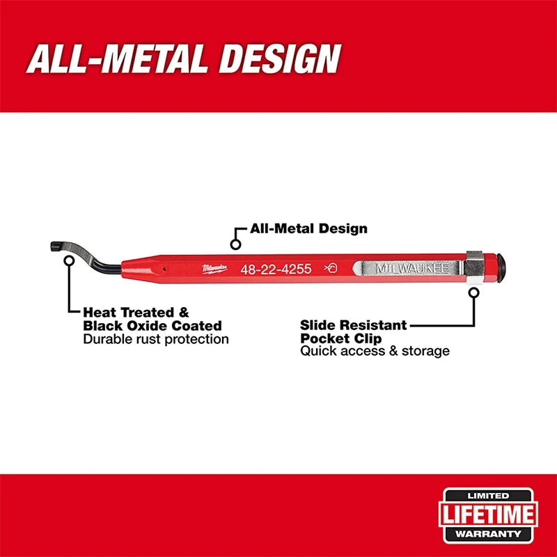 Milwaukee 48-22-4255 Portable Reaming Pen - Multifunctional Professional Power Tool Accessory