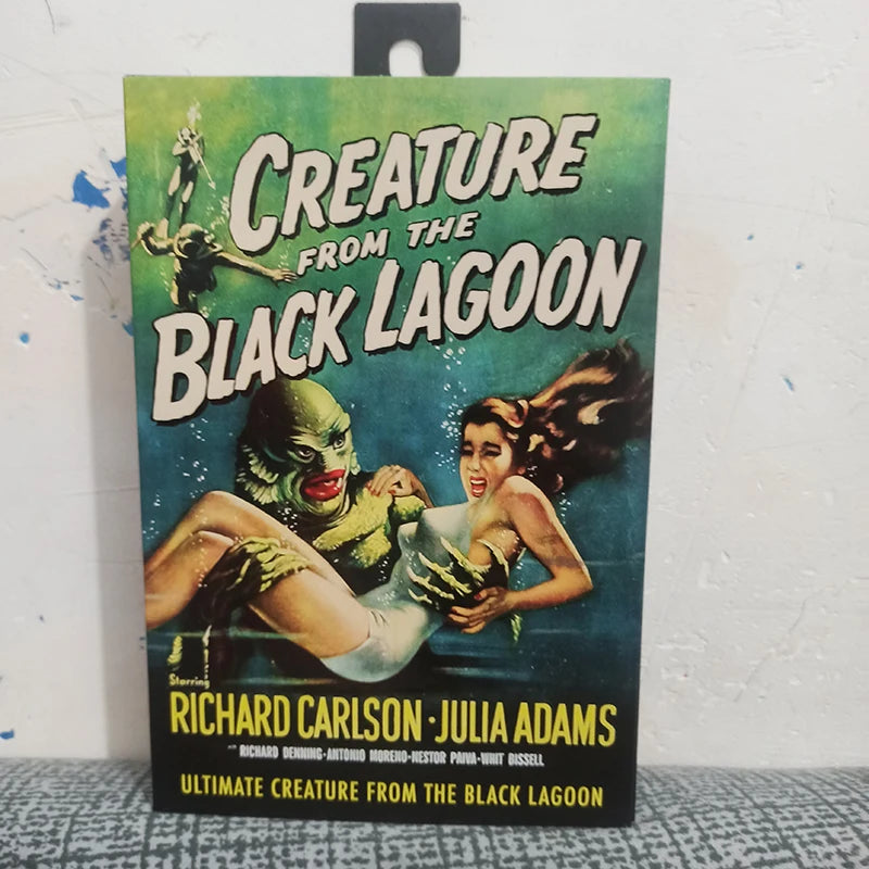 NECA Creature from the Black Lagoon Action Figure – Movable Horror Film Collectible Toy, Perfect Birthday Gift