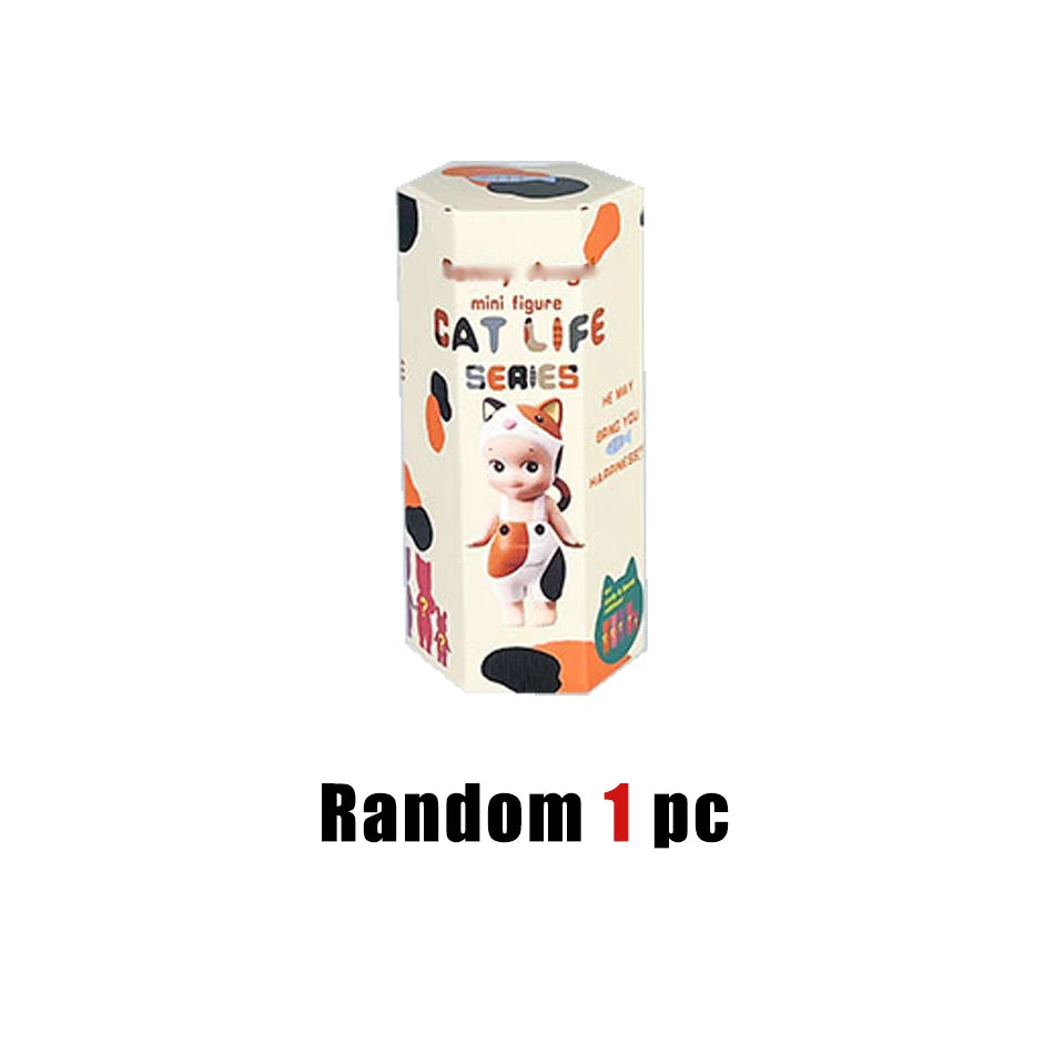 Anime Cat Life Figure - Instant Noodle Scene PVC Collectible Ornament and Desk Decor Gift