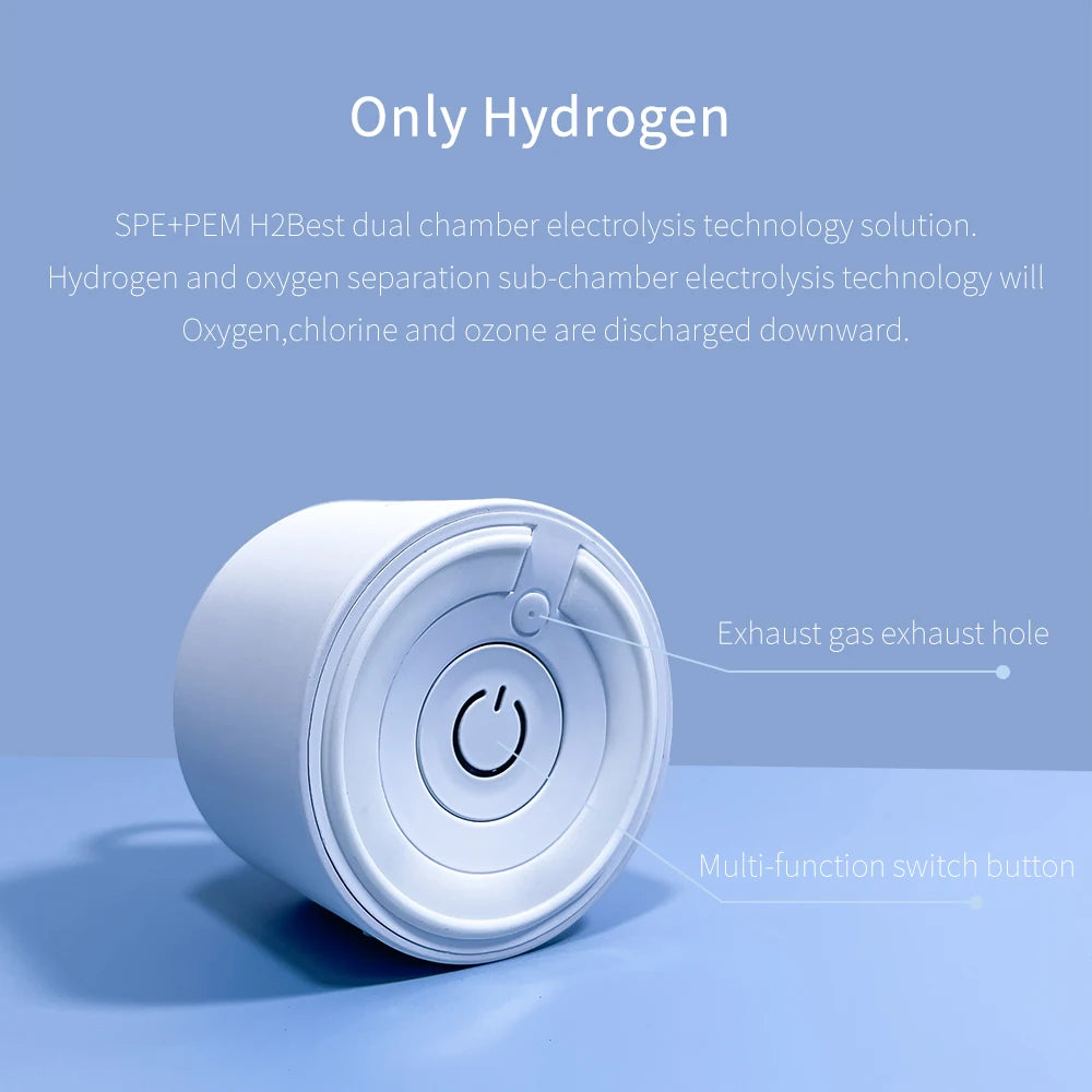 BlueVida SPE&PEM Hydrogen Water Generator - High Concentration, 2 Work Modes & Self-Cleaning, Hydrogen Absorption