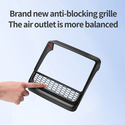 Tesla Model 3/Y Rear Center Console Vent Cover - Dust-Proof Interior Styling Accessory
