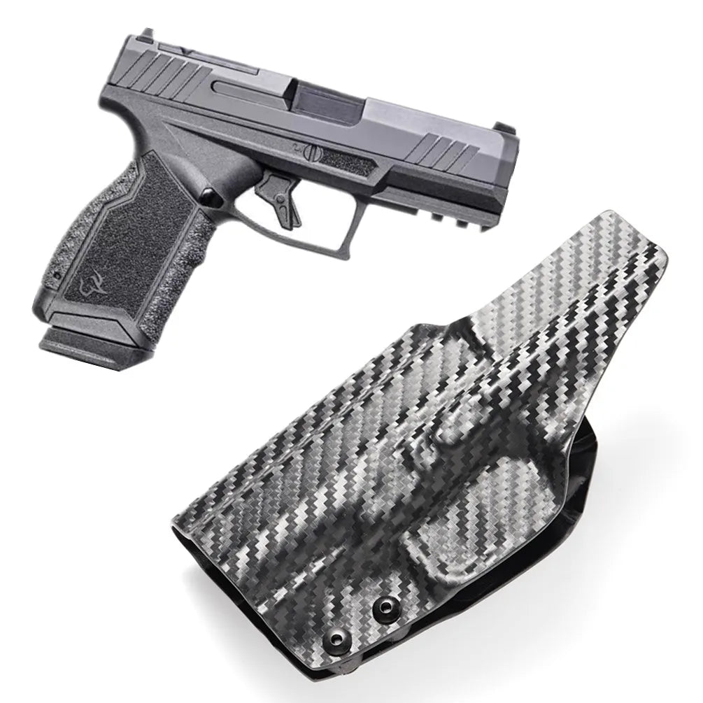 Kydex Taurus GX4 IWB Holster - Concealed Inside Waistband Carry with RMR Optic Support and Metal Clip