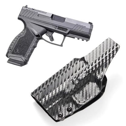 Kydex Taurus GX4 IWB Holster - Concealed Inside Waistband Carry with RMR Optic Support and Metal Clip