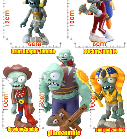 Plants vs Zombies PVZ Pea Shooter Boss Action Figure – Dave Allstar Toy Doll for Kids Gift