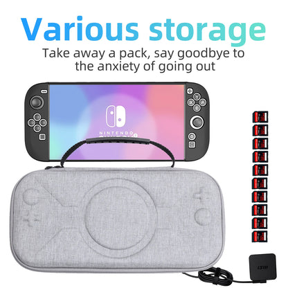 Storage & Travel Carrying Case for Nintendo Switch 2 (2025) — Waterproof, Anti-Shock Protective Case