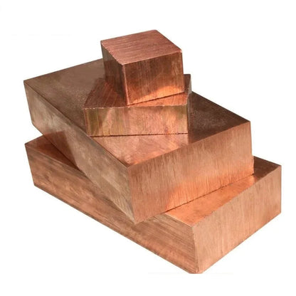 20×30×50mm Pure Copper Block - Solid Copper Plate for Heatsink, Electrode, Plating & DIY CNC Projects