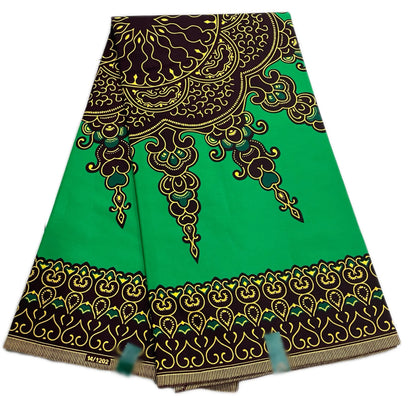 Ankara Wax Print Fabric - 100% Cotton Soft African Pagne Fabric for Dresses & Sewing
