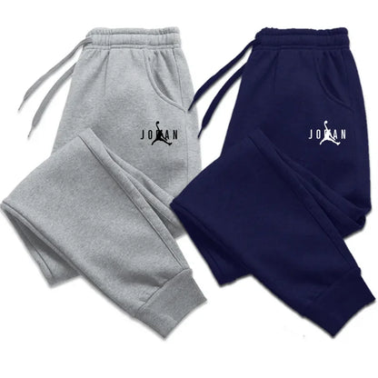Autumn Winter Men's Joggers – Drawstring Casual Fleece Sweatpants, Workout, Running, Gym Fitness Sports Trousers
