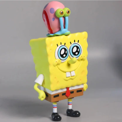 Kawaii SpongeBob SquarePants Car Stickers – Cartoon Personalized Creative Window Decoration for Electric Cars