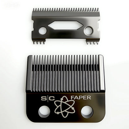 SC ECHO PHANTOM Professional Electric Hair Clipper – Crunch Blade Fade Trimmer for Men Barbershop Use (VGR 8148 Compatible)