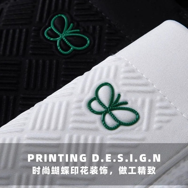Men's Modal Casual Pants - Breathable Ice Silk Summer Sports Trousers with Elastic Waist & Butterfly Logo