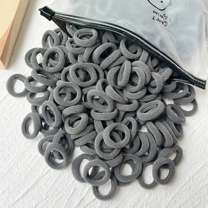 20/50PCS Kids Elastic Hair Bands – Girls Sweets Scrunchie Rubber Bands for Children Hair Ties & Headbands