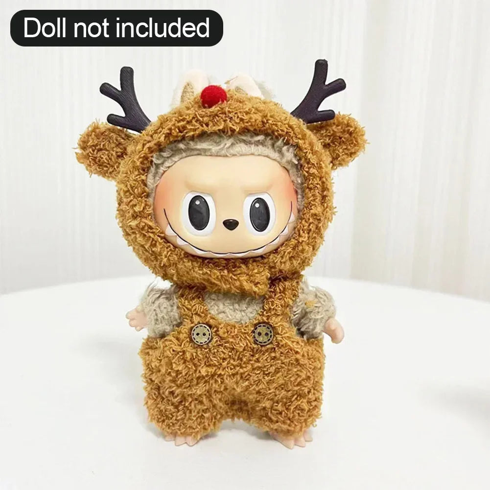 Ropa Labubu Animal-Themed Overalls – Cute Monkey, Bear & Rabbit Bib Pants Costume, Macaron Outfit for Kids