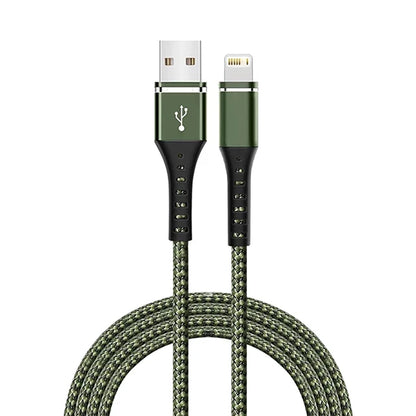 Original Lightning Cable USB – Fast Charging Wire for iPhone 14-6S Plus, X, XR, XS, 13, 12, 11 Pro Max, SE, Nylon Braided Charger Cord