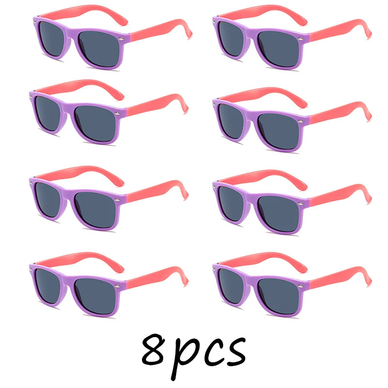 Children’s Colorful Sunglasses – UV Resistant Summer Shades for Boys & Girls