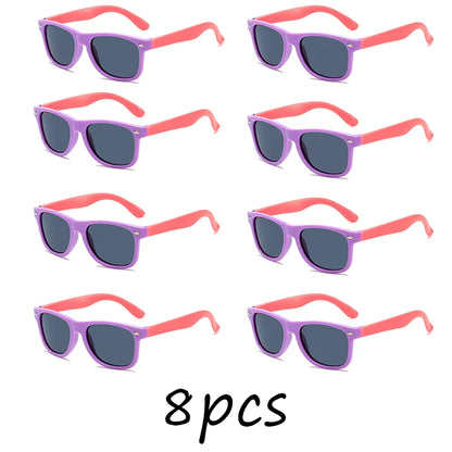 Children’s Colorful Sunglasses – UV Resistant Summer Shades for Boys & Girls