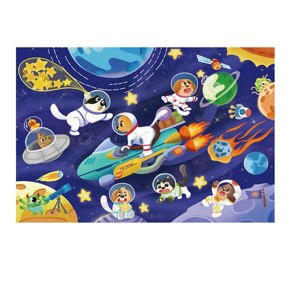 36PCS Large Piece Jigsaw Puzzle – Educational Paper Puzzle for Kids Ages 3–6