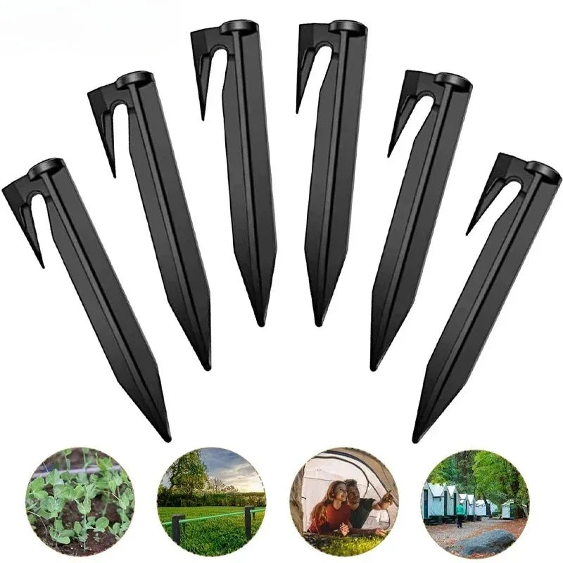 50/100PCS Lawn Mower Ground Pegs - Boundary Cable Fixing Spikes for Robot Mower Accessories