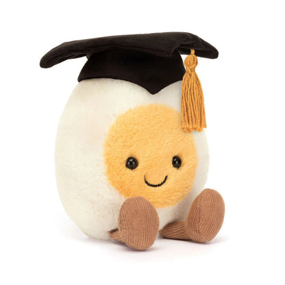 Lovely Soft Boiled Egg Cat Toy – Creative Pet Doll, Happy Smile Plush for Home, Holiday & Kids Gift