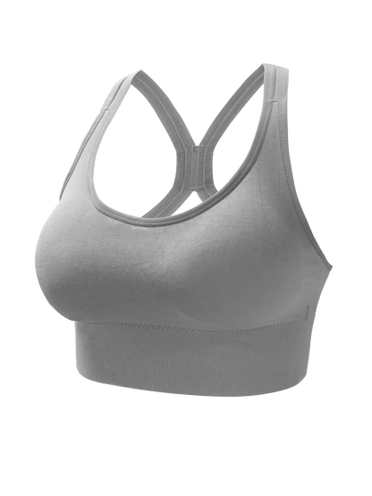 Seamless Sports Yoga Tank Bra – Comfy, Breathable, Push Up Fitness Top
