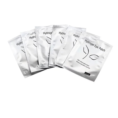 100 Pairs Eyelash Extension Eye Patches — Under-Eyelash Stickers for Lash Extensions and Eyelid Building Supplies