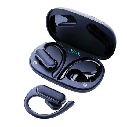 A520 Bluetooth Headset - V5.3 Wireless Sports Earbuds with Microphone, Anti-Sweat Stereo Earphones