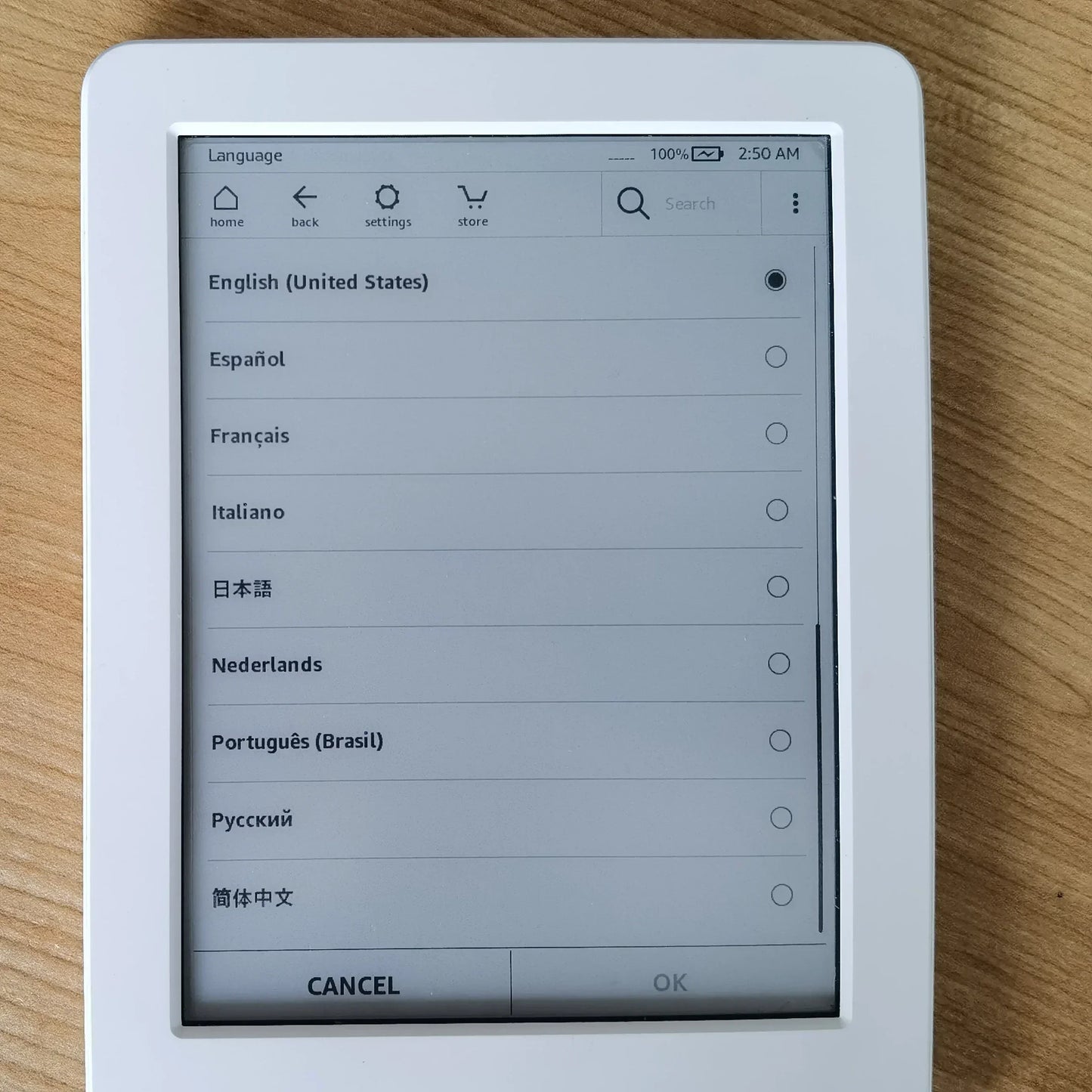 Original Kindle 6th & 8th Gen E-Book Reader, 6-Inch E-Ink Touchscreen, WiFi, No Light, Better Than Kobo E-Reader
