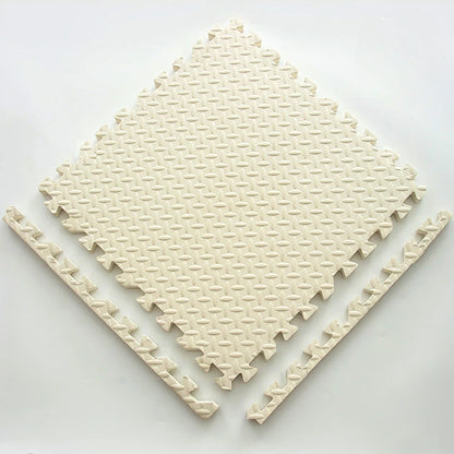 12pcs Foam Baby Play Mat – Soft Interlocking Puzzle Floor Tiles for Kids, Exercise & Play Rug 30x30x1cm