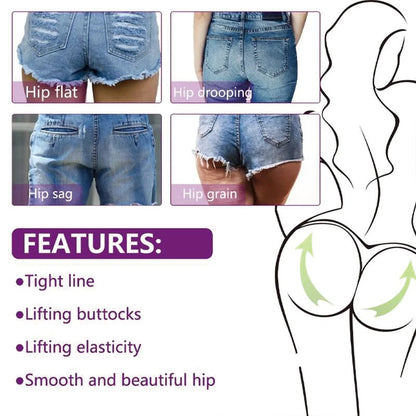 Hip & Buttock Massage Oil Essence - Moisturizing Body Care Oil for a Smooth, Firm-Looking Appearance