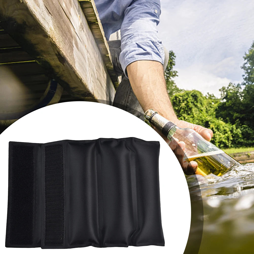 Red Wine Insulated Ice Pack Gel – Quick Cooling PVC Wine Cooler Bag, Champagne/Ice Pack for Liquor, Portable Cold Tools (37.7x14x1cm)
