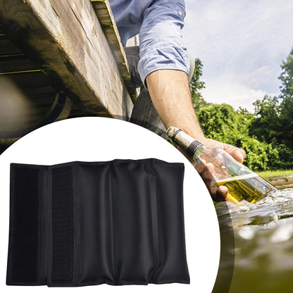 Red Wine Insulated Ice Pack Gel – Quick Cooling PVC Wine Cooler Bag, Champagne/Ice Pack for Liquor, Portable Cold Tools (37.7x14x1cm)