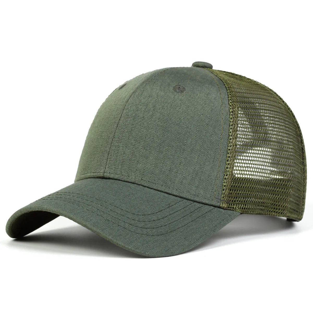 Camouflage Mesh Baseball Cap - Adjustable Outdoor Sun Hat for Men & Women