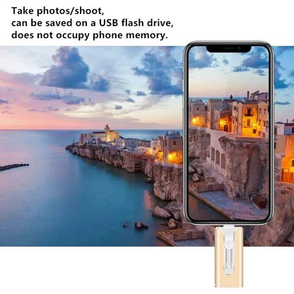 High-Speed USB Flash Drive – 512GB/256GB External Storage Pen Drive for iPhone, Android & PC, Portable Data Memory Stick for Photos, Videos & File Transfer