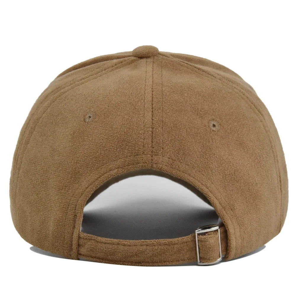 Elevate Your Style: Fashion Suede Baseball Cap - Retro Snapback Hip Hop Hat for Men and Women, Adjustable Sun Visor for Street Style