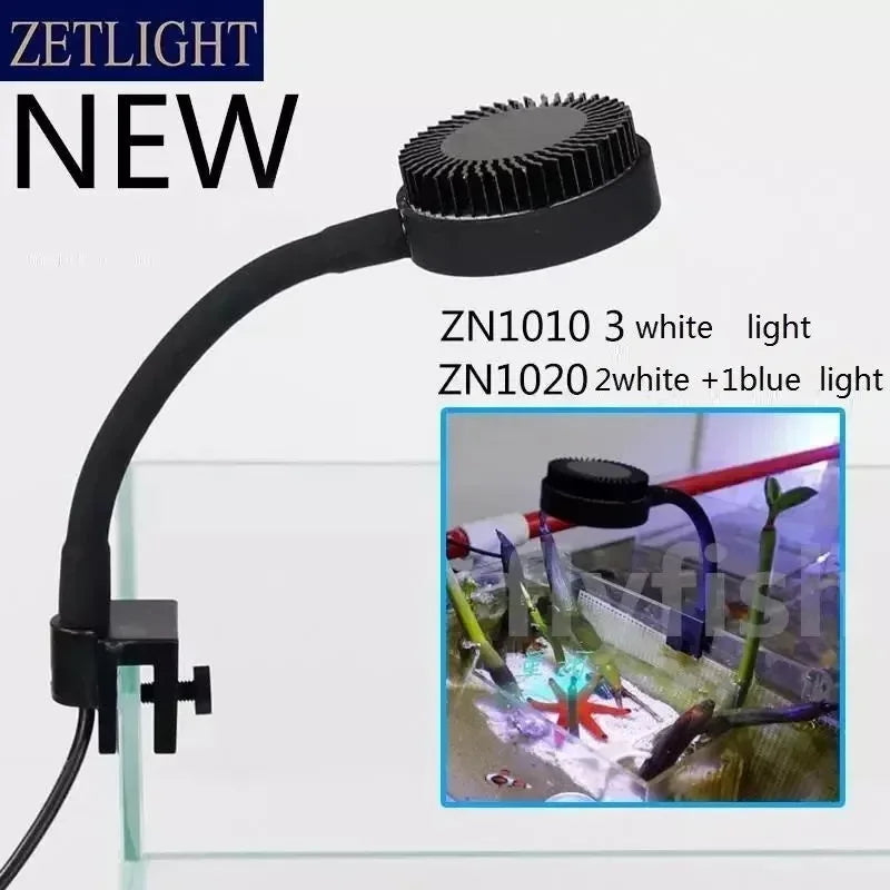Zetlight M1 LED Aquarium Light – Full Spectrum Nano LED Lamp for Saltwater Marine Fish Tanks, Coral Reefs & Plants