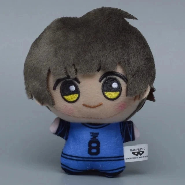 10cm Blue Lock Plush Keychain – Nagi, Seishiro, Chigiri, Hyoma, Gagamaru & Gin Soft Bag Pendant Toy Gift