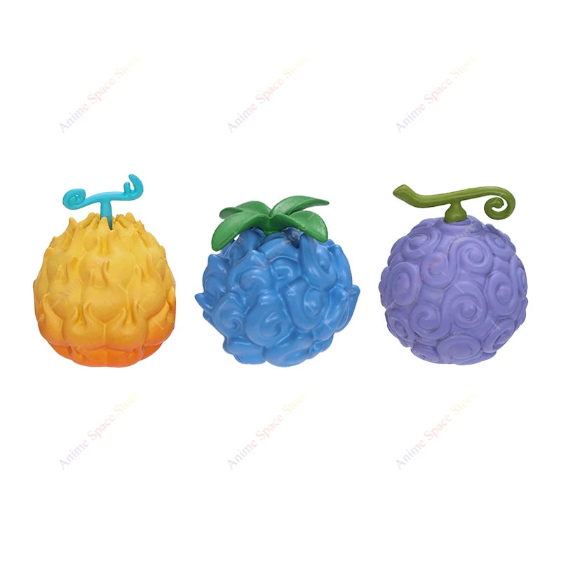 12pcs One Piece Devil Fruit Figures Set – Boa Hancock Love-Love, Robin Flower-Flower, Fish-Fish & Azure Dragon Model Toys