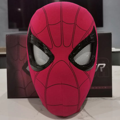 Spider-Man: No Way Home Luxury Helmet with Rechargeable Remote - Movable Eyes Cosplay Mask Decoration Gift Toy