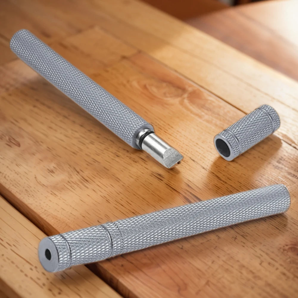 Golf Club Groove Sharpener – Stainless Steel Re-Grooving & Cleaning Tool for Wedges and Irons, U/V-Grooves